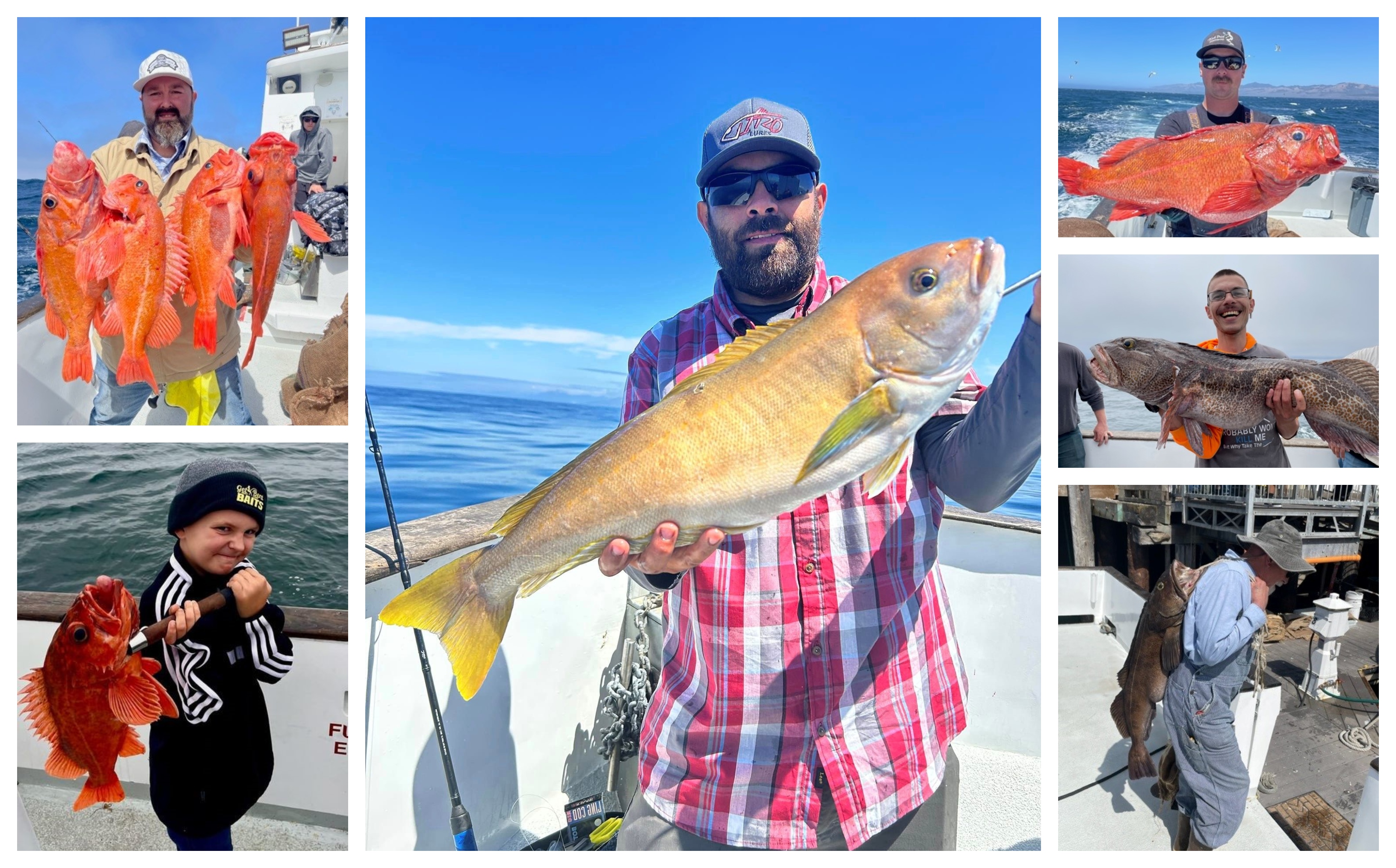 Fishing Collage from the Black Pearl